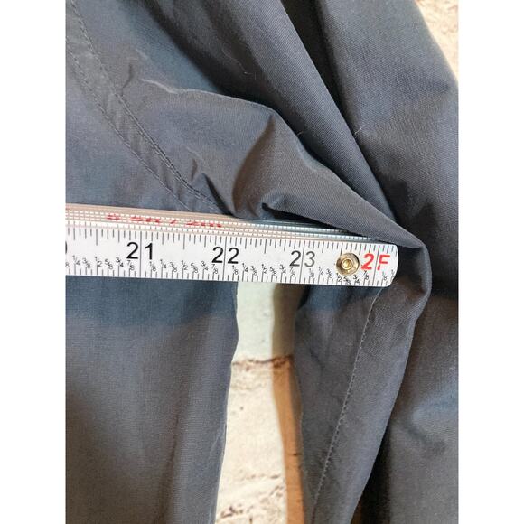 Eddie Bauer Jacket Men's Medium Slate Gray Full Zip Front Mesh Lined Pockets - Picture 7 of 12